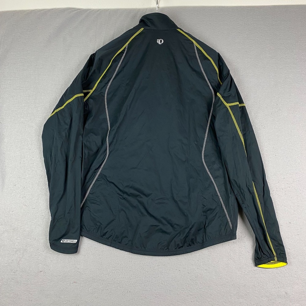 Pearl Izumi Elite reversible Jacket Mens L zip pocket softshell reflective - Picture 6 of 16